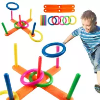 Lean Toys Įgūdžių tobulinimo žaidimas su lankais