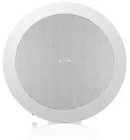 Kontakt Simon „Tannoy CVS 4 MICRO“ (EN 54) 4 colių koaksialinis lubinis garsiakalbis su sekliu galiniu gaubtu, skirtas montuoti (sertifikuotas pagal EN 54-24)