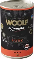 Woolf VILNOS PYRAGĖLIAI PUSZKA 400g ULTIMATE KONSERVUOTA KIAULIENOS IR LINŲ SĖMENŲ ALIEJAUS /6