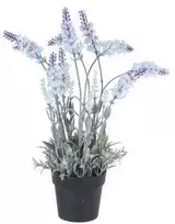 Home Styling Collection Sztuczna levanda w doniczce, 40 cm