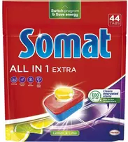 Somat Tabletės do zmywarki All in 1 Extra Lemon & Lime 44 vnt.