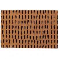 Home Styling Collection Raštuotas kokoso pluošto durų kilimėlis, 59 x 39 cm