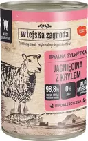 Kačių Maistas - WIEJSKA ZAGRODA Aviena su Kriliu Sausas - 400g