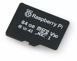 Raspberry Pi Micro SD atminties kortelė 64GB A2 klasė