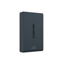 CANYON magnetic power bank OnPower 511 PD20W 10000mAh Aluminium Interstellar Black