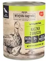 Drėgnas Šunų Maistas - WIEJSKA ZAGRODA Antiena Su Kriauše - 800g