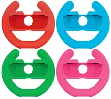 ONIVERSE - Pack of 4 Racing wheel controller holders - Mėlyna/Raudona/Žalias/Rožinė - Nintendo Switch