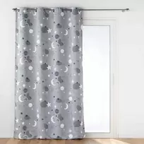 Douceur Dinterieur Interjero dizaino Užuolaidos su ąselėmis MOONLIGHT, užtemdymas, 140 x 260 cm