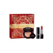 DIOR Lipstick Blue gold velvet lipstick#720+Long lasting air cushion foundation#shiny 1N13g mėlyna