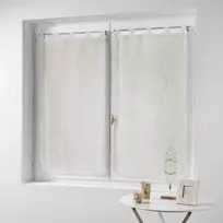 Douceur Dinterieur Interjero dizainas Virtuvės užuolaidos trumpos HALTONA, 60 x 160 cm, natūralios spalvos, 2 vnt.