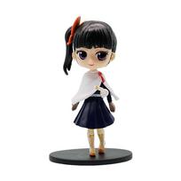 NEW Anime 13cm Demon Slayer Figure Nezuko Tanjirou Zenitsu Inosuke Kyoujurou Giyuu Kawaii Qposket PVC Model Toys Children Gift
