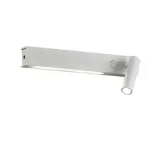 Viokef 3+6W LED sieninis šviestuvas MOLLY, baltas, 3000K, 4243500