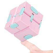 Infinity Cube Fidget sensorinis žaislas mini galvosūkis kubas, stresą mažinantis stebuklingas galvosūkis apverčiamas žaislas ADHD autistiškiems vaikams suaugusiems
