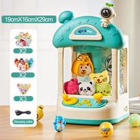 Claw doll Machine Capsule Coin Candy Catcher Crane Interactive Toys Kids Playhouse Education Toys Children Gift