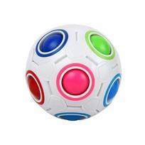 Magic Rainbow Puzzle Ball Cube Speed Ball Fun Stress Reliever Fidget Ball Toy Christmas Stocking Stuffers for Kids And Adults