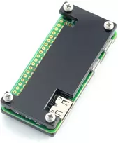 Gravlaser Raspberry Pi Zero dėklas, Fluo Open, juodas