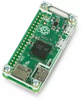 Gravlaser Raspberry Pi Zero dėklas, Fluo Open, permatomas