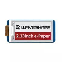 2.13” E-Paper E-Ink ekranas 212x104px, SPI, 3 spalvų, skirtas Raspberry Pi Pico, Waveshare 19588