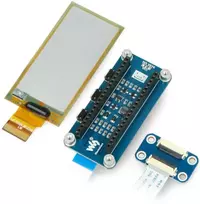 E-paper E-Ink 2.9” 296x128px lankstus ekrano priedėlis, skirtas Raspberry Pi Pico - juodas/baltas - Waveshare 20125
