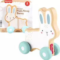 Mattel FISHER-PRICE stumdomas medinis žaislas – Triušiukas (JDM52)