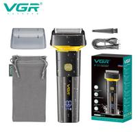 Original VGR 3D Floating Electric Three-blade Head Shaver for Men Facial Electric Razor Shaver IPX6 Waterproof and Long-lasting Reciprocating V-355 juoda