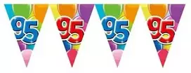 Fiesta Vimpelų girlianda 95 su balionais