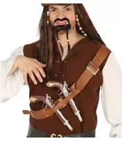 Fiesta Diržas su 2 piratų pistoletais