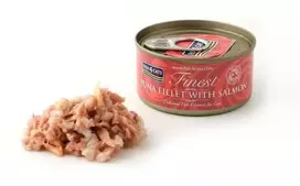 Kačių maistas - FISH4DOGS Tunų Filė su Lašiša 70g