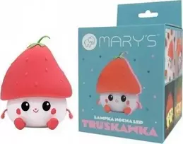 Ecolights MARY'S LED Naktinė lempa - Braškę