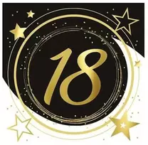Fiesta Servetėlės, 18 metų