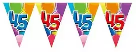 Globos Europe Bv Vimpelų girlianda 45 su balionais