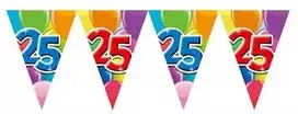 Globos Europe Bv Vimpelų girlianda 25 su balionais