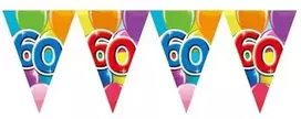 Globos Europe Bv Vimpelų girlianda 60 su balionais