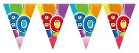 Globos Europe Bv Vimpelų girlianda 80 su balionais