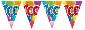 Globos Europe Bv Vimpelų girlianda 100 su balionais