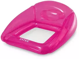 INTEX 56802 rožinis plaukimo kėdės čiužinys