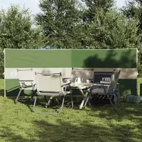 Camping Windbreak Žalias 344x120 cm Atsparus vandeniui
