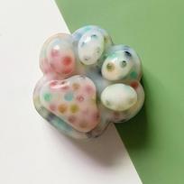 Squishy Cat Paws Poping Pimple Squeeze Toy Soft Cute Squeeze Blackheads Fidgets Toys for Adults Decompression Venting Gift