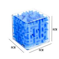 Labyrinth 3D Puzzle Maze Cube Brain Teasers for Children Kids IQ Test Educational Toys Birthday Party Favors Classroom Prizes