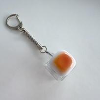 Bread Keycap Stress Relief shine Clicker Keychain Mechanical Keyboard Button Decompress Fingertip Keyring fidget toy sensory toy No light