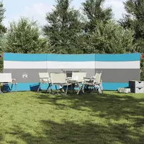 Stovyklavimo uždanga nuo vėjo, mėlyna, 508x130 cm