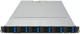 „Asus Rack“ platforma (1U) RS501A-E12-RS12U AMD Epyc 9005/9004 (12x NVMe/SATA HS, 2xM.2, 2x1Gbe, IPMI, 1+1 1600W)