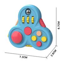 Cube Spinner EDC Fidget Sensory Toys TDAH Decompression Game Stress Relief ADHD Autism Anxiety Fingertip Desk Toy for Kids Adult