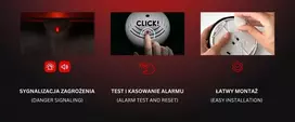 AUTONOMINIS DŪMŲ DETEKTORIUS SDA-250 SATEL