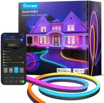 „Govee“ lauko neoninės šviesos juostelės, 10 m | „Taśma LED“ | „Wi-Fi“, „Bluetooth“, RGBIC