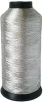 Metalizuoti siuvinėjimo siūlai Nr. 120 RainBow® META MT1202 5000 m, spalva sidabro