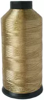 Metalizuoti siuvinėjimo siūlai Nr. 120 RainBow® META MT1202 5000 m, spalva aukso