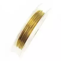RAINBOW Vielutė rankdarbiams 0,3 mm, 10 m, spalva aukso