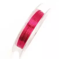 RAINBOW Vielutė rankdarbiams 0,3 mm, 10 m, spalva tamsiai rožinė