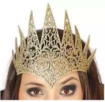 Fiesta Auksinė karūnos diadema